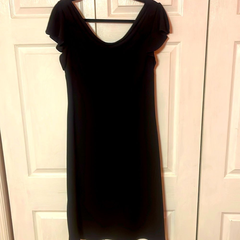 Flattering little black dress
